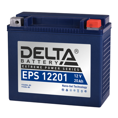 Delta   EPS 12201 (20 а/ч) YTX20HL-BS, YTX20L-BS