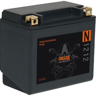 Delta N 1212 (9 а/ч) YTX14-BS, YTX12-BS, YB14L-A2, YT12A-BS