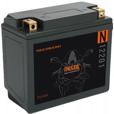 Delta N 12201 (14 а/ч) YTX20L-BS, YTX20HL-BS, YB16L-B