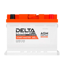 DELTA Start Master 60 Ah AGM