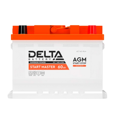 DELTA Start Master 60 Ah AGM