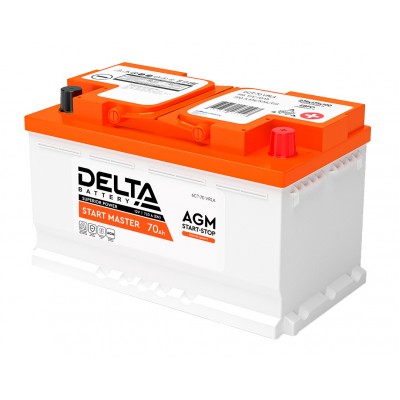 DELTA Start Master 70 Ah AGM