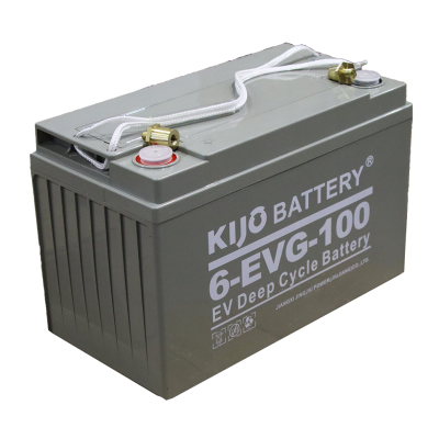 Kijo 12V  6-EVG-100Ah (M8+DIN)