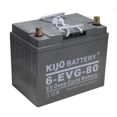 Kijo 12V  6-EVG-80Ah (M6+DIN)