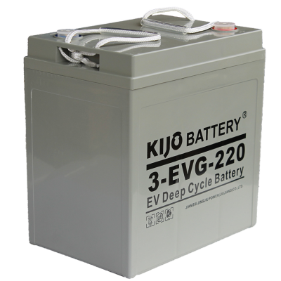 Kijo 6V 3-EVG-200Ah (M8+DIN)