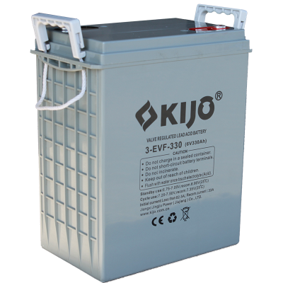 Kijo 6V 3-EVF-330Ah (M8+DIN)