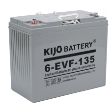 Kijo 12V  6-EVF-135Ah (M8+DIN)