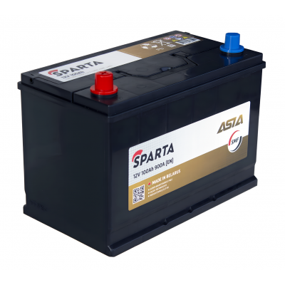 SPARTA Asia 12V 100 А/ч L+ рус. (РБ) - фикс.цена