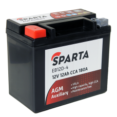 SPARTA EB12D-4 (12V 12Ah), auxiliary