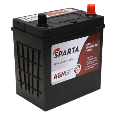 SPARTA  Asia AGM-B21 12V 40Ah (Китай)