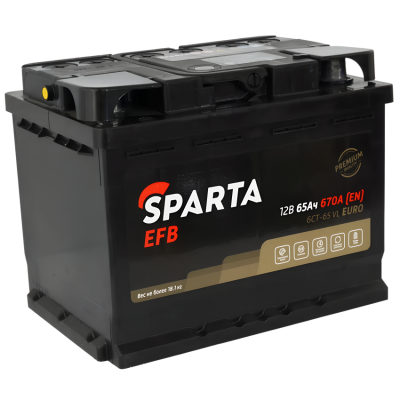 SPARTA  EFB  6СТ-65 Евро
