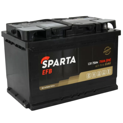 SPARTA  EFB  6СТ-75 Евро