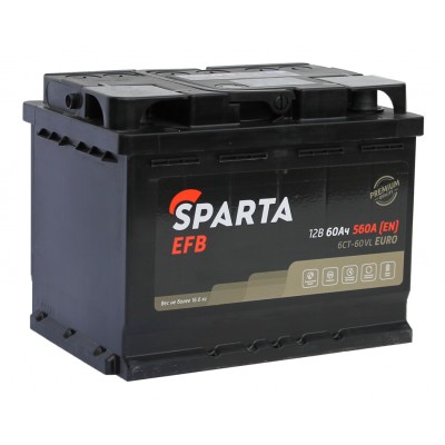 SPARTA  EFB  6СТ-60  Евро