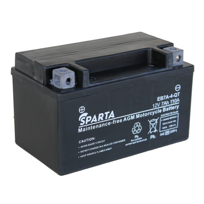 SPARTA EB7А-4-QT (7 а/ч), YTX7A-BS