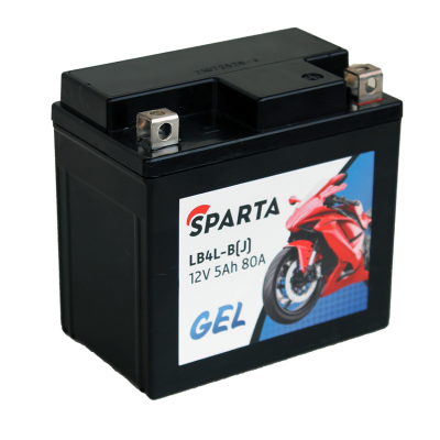 SPARTA LB4L-B(J) (5 а/ч),YTX5L-BS, YTZ7S, YT5L-BS (Гелевая)