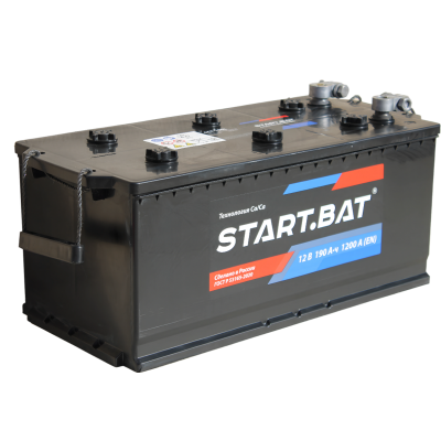 START.BAT  6СТ-190 L рус.узкий (конус+переходник)