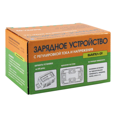 Вымпел 09/РФ (автомат,1,2А, 12V,для гелевых и кислотных АКБ с рег.ток и напряж.) Зарядное устройство