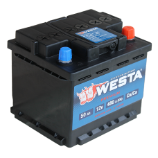 WESTA  6СТ-50 VLR Euro (низкий)