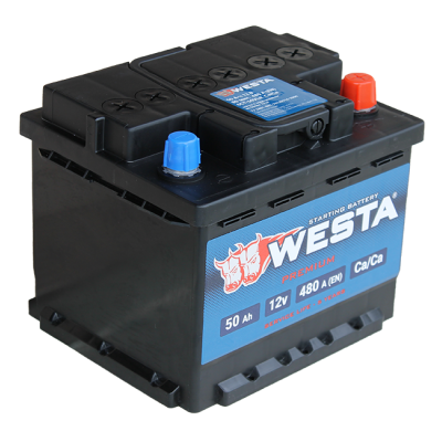 WESTA  6СТ-50 VLR Euro (низкий)