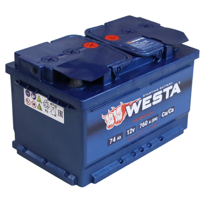 WESTA  6СТ-74 VLR Euro (низкий)