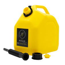 Канистра ГСМ KESSLER, 10л, желтая, арт.А1-02-02