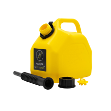 Канистра ГСМ KESSLER, 5л.,жёлтая, арт.А1-02-01