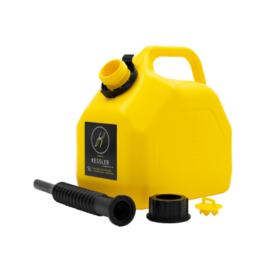 Канистра ГСМ KESSLER, 5л.,жёлтая, арт.А1-02-01