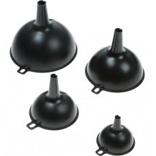 Набор воронок Oktan, 115, 95, 75, 55 мм, чёрный,арт.А3-01-37