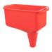 Воронка для подкапотного пространства Oktan, красная, арт.А2-02-02
