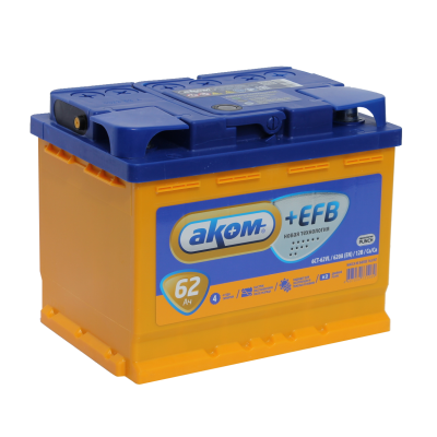 АКОМ 6СТ-62 EFB рус