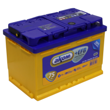 АКОМ 6СТ-75 EFB Евро