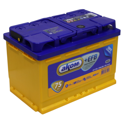 АКОМ 6СТ-75 EFB Евро