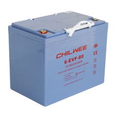 Chilwee 12V 6-EVF-80Ah (M6+DIN)