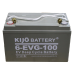 Kijo 12V 6-EVG-100Ah (M8+DIN)