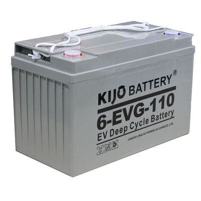 Kijo 12V 6-EVG-110Ah (M8+DIN)