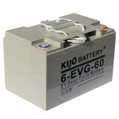 Kijo 12V 6-EVG-60Ah (M6+DIN)