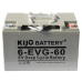 Kijo 12V 6-EVG-60Ah (M6+DIN)