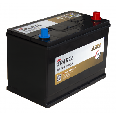 SPARTA Asia 12V 100 А/ч R+ Евро (РБ)