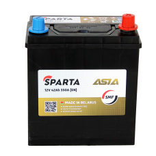 SPARTA Asia 12V 42 А/ч R+ Евро (РБ)
