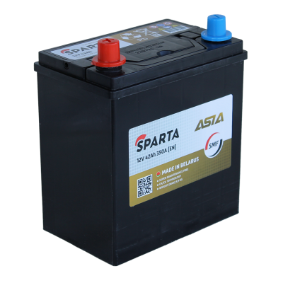 SPARTA Asia 12V 42 А/ч L+ рус.(РБ)