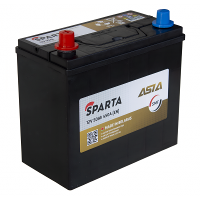 SPARTA Asia 12V 50 А/ч L+ рус. (РБ)