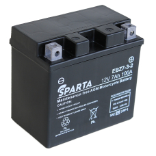 SPARTA EBZ7-3-2 (7 а/ч), YTZ7S, YTZ6V