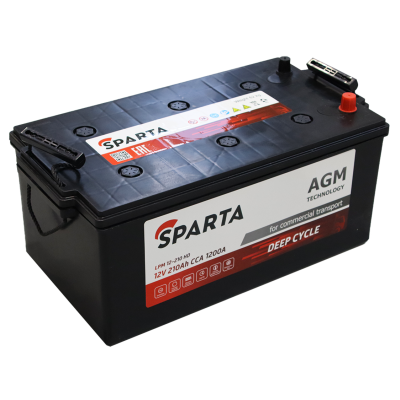 SPARTA AGM LPM12-210 HD 12V 210Ah (Китай)