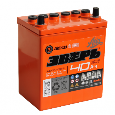 ЗВЕРЬ Азия 6СТ-40 (B19) рус.