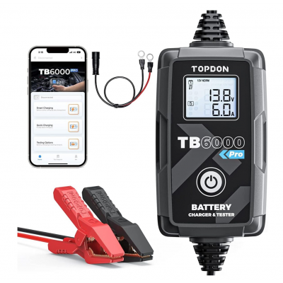 TOPDON TB6000Pro, зарядное устройство